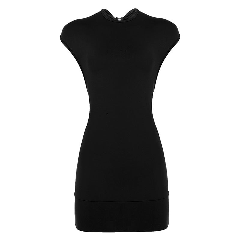 Damen elegantes Wickelkleid mit hochwertigen Materialien und modischem Schnitt R&B