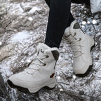 Damen Winterboots mit isolierendem Warmfutter und rutschfester Sohle R&B