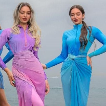 Damen Modischer Schwimmanzug mit Hijab R&B