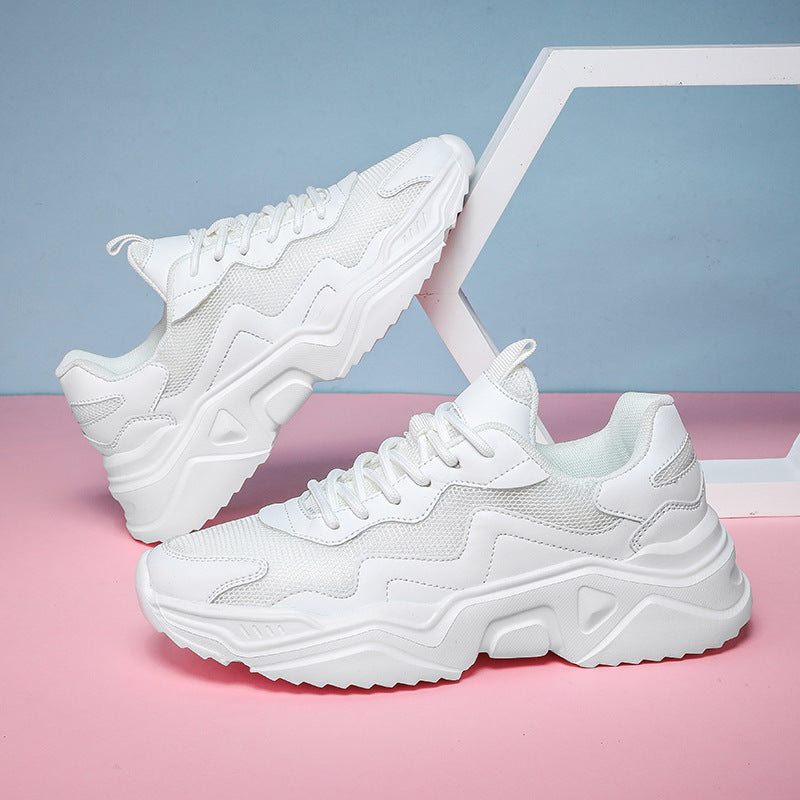 Damen Modische Chunky Sneakers mit atmungsaktivem Obermaterial