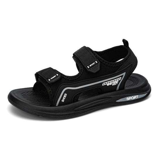 Damen Bequeme und vielseitige Freizeitsandalen mit verstellbaren Riemen R&B