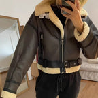 Damen robuste und stylische jacke mit Innenfutter R&B