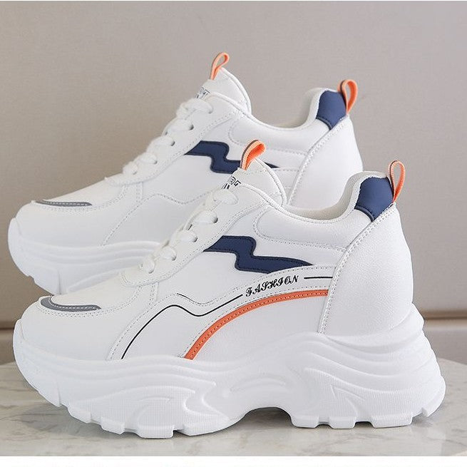 Damen Sportliche Chunky Sneakers mit atmungsaktive Obermaterialien R&B