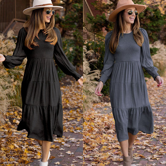 Damen Maxikleid im Boho-Stil R&B