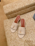 Damen elegante Slipper mit modischer Schleifenapplikation R&B