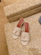 Damen elegante Slipper mit modischer Schleifenapplikation R&B