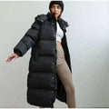 R&B | Lange Wattierte Winterjacke