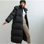 R&B | Lange Wattierte Winterjacke