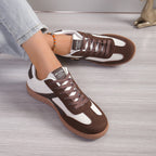 Damen Sportliche Sneakers im retro-inspirierten Design mit atmungsaktiver Mesh-Oberfläche R&B