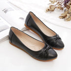 Damen Verspielte Ballerinas mit elegantem Knoten-Design