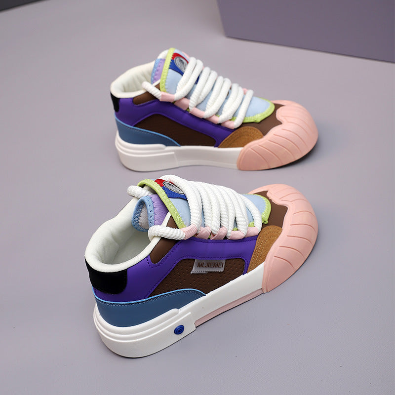 Damen Sportliche Sneaker mit atmungsaktiver Obermaterialstruktur und rutschfester Sohle R&B