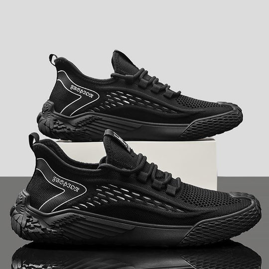 Damen atmungsaktive Fitness-Sneaker mit rutschfester Sohle R&B