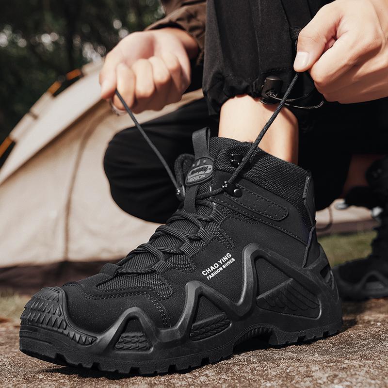 Damen Sportliche High-Top Sneakers mit rutschfester Sohle und atmungsaktivem Obermaterial