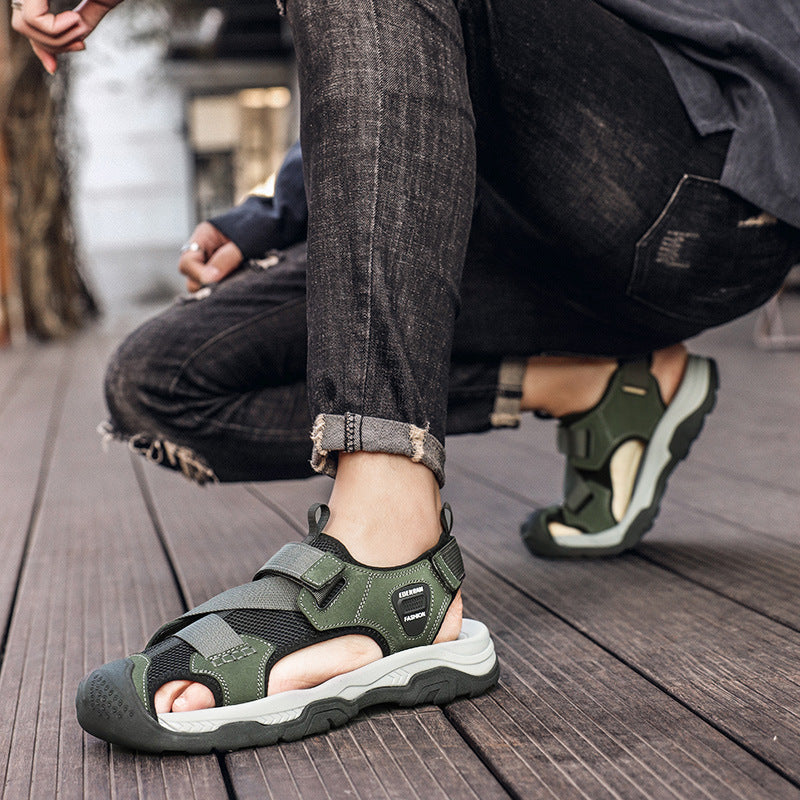Damen Atmungsaktive Sportliche Sandalen mit verstellbarem Riemen R&B