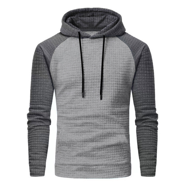 Herren Kapuzenpullover mit strukturiertem Design und modernem Schnitt R&B