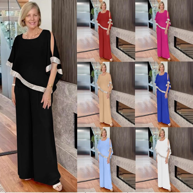 Damen Elegant geschnittenes Zweiteiliges Ensemble R&B