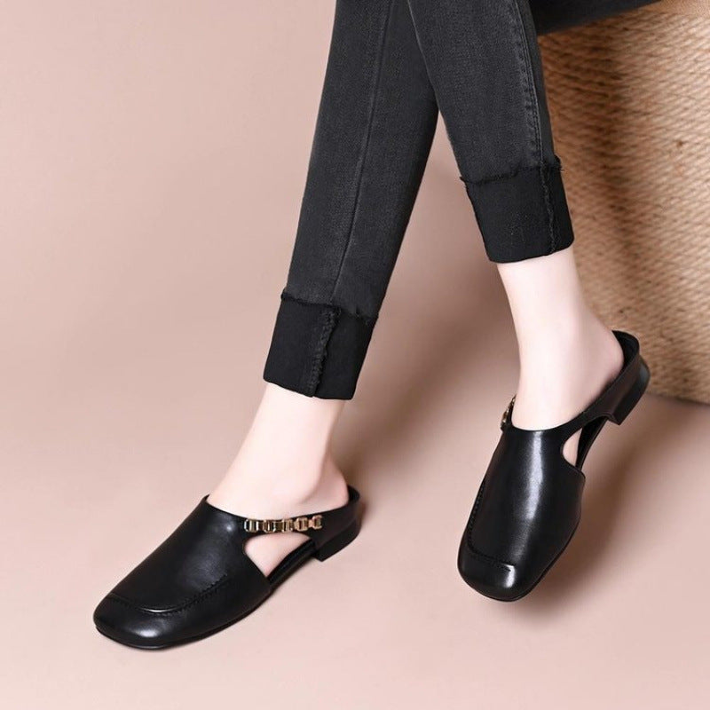 Damen Elegante Clogs mit modischem Riemchen-Design R&B
