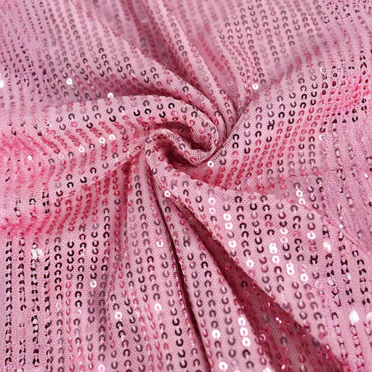 Damen Glänzendes Abendkleid mit asymmetrischem Schnitt und voluminöser Schleifen-Applikation R&B