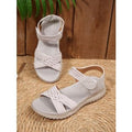 Damen Freizeit-Sandalen mit geflochtenem Riemendesign und komfortabler Fußbettung R&B