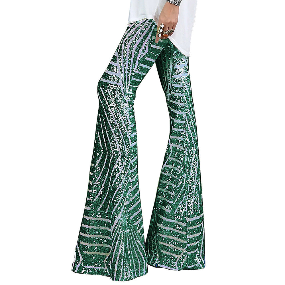 R&B | Glitzer Schlagpaillettenhose