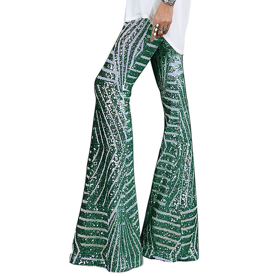 R&B | Glitzer Schlagpaillettenhose
