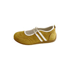 Damen Bequeme Slipper mit elastischen Riemen und modischem Design