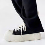 Damen Plateau Sneakers mit bequemer Dämpfung und trendigem Design
