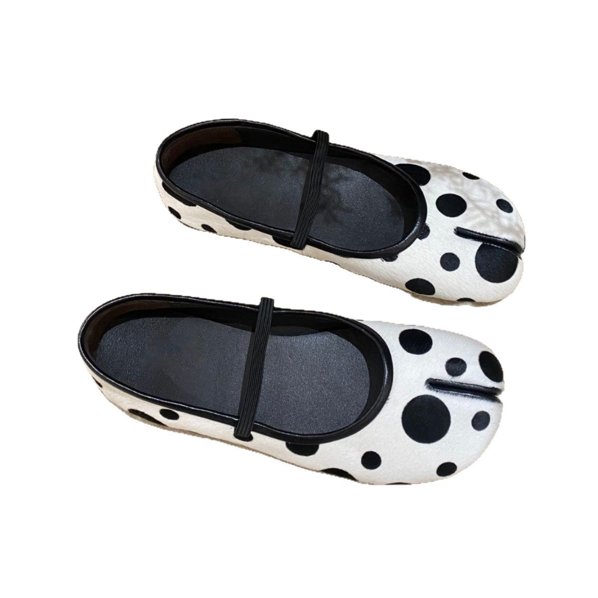 Damen Ballerinas mit trendigem Punktdesign und bequemer Passform R&B