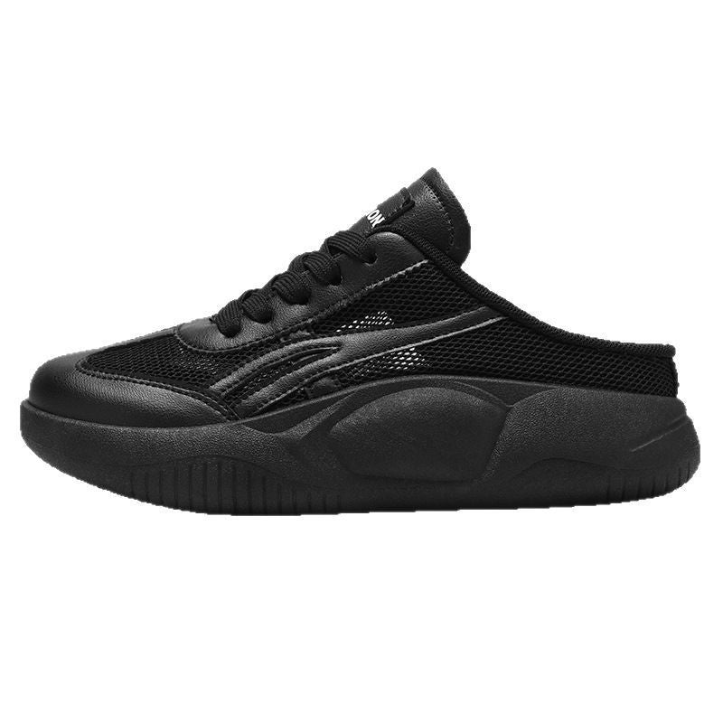 Damen Sportliche Slip-On Sneakers mit luftiger Mesh-Oberfläche und dämpfender Sohle R&B