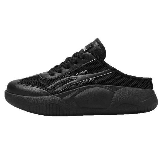 Damen Sportliche Slip-On Sneakers mit luftiger Mesh-Oberfläche und dämpfender Sohle R&B