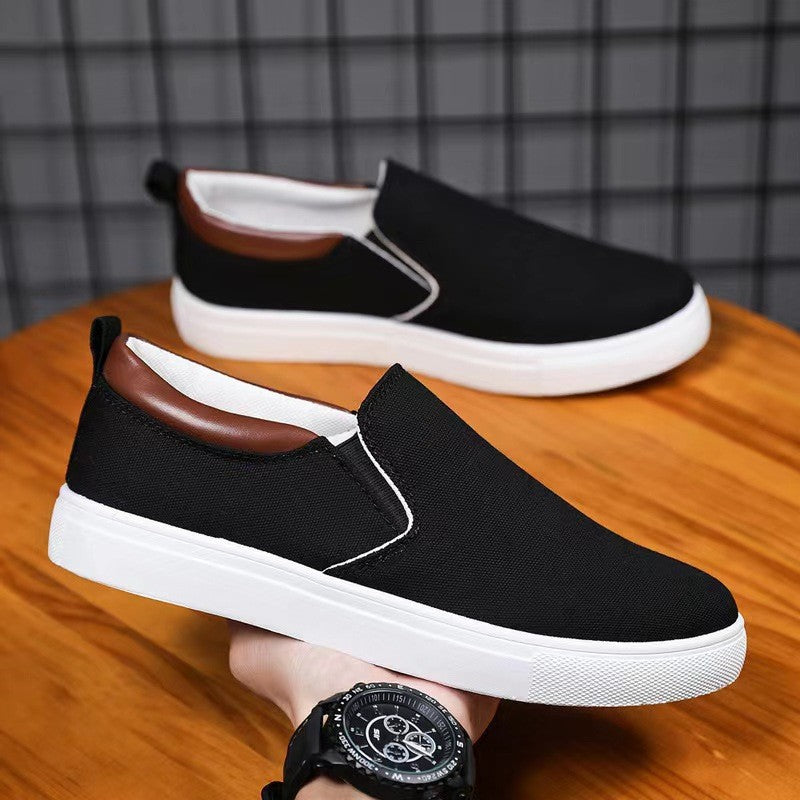 Damen Slip-On Sneakers mit flexiblem Obermaterial und rutschfester Sohle R&B