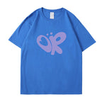 Damen lässiges T-Shirt mit einzigartigem Grafikdruck