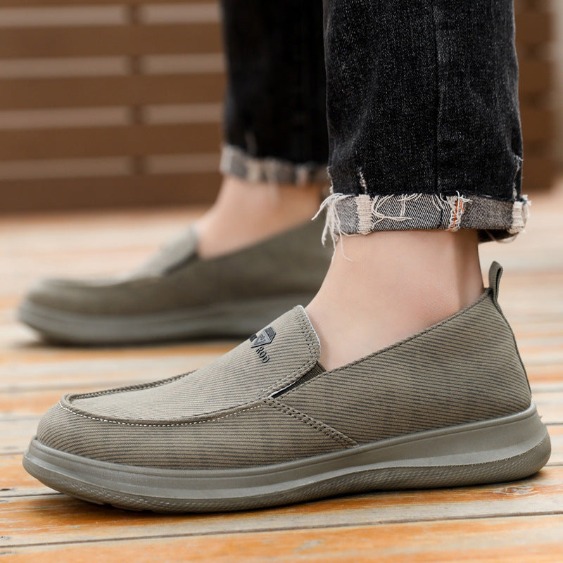 Damen Bequeme Slip-On Freizeitschuhe mit rutschfester Sohle und elastischem Obermaterial R&B