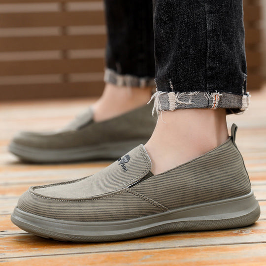 Damen Bequeme Slip-On Freizeitschuhe mit rutschfester Sohle und elastischem Obermaterial R&B