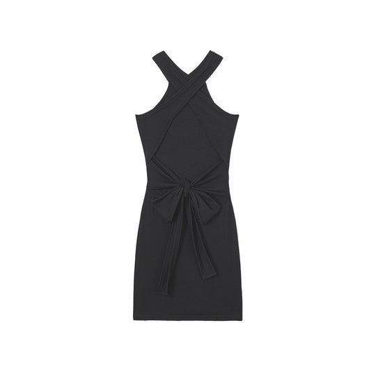 Damen Knotendetail Bodycon Kleid R&B