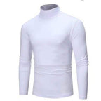 Herren Rollkragenpullover aus elastischem Material mit eng anliegendem Schnitt