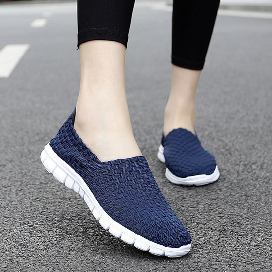Damen Atmungsaktive Slip-On Sneakers mit flexiblem und leichtem Design R&B
