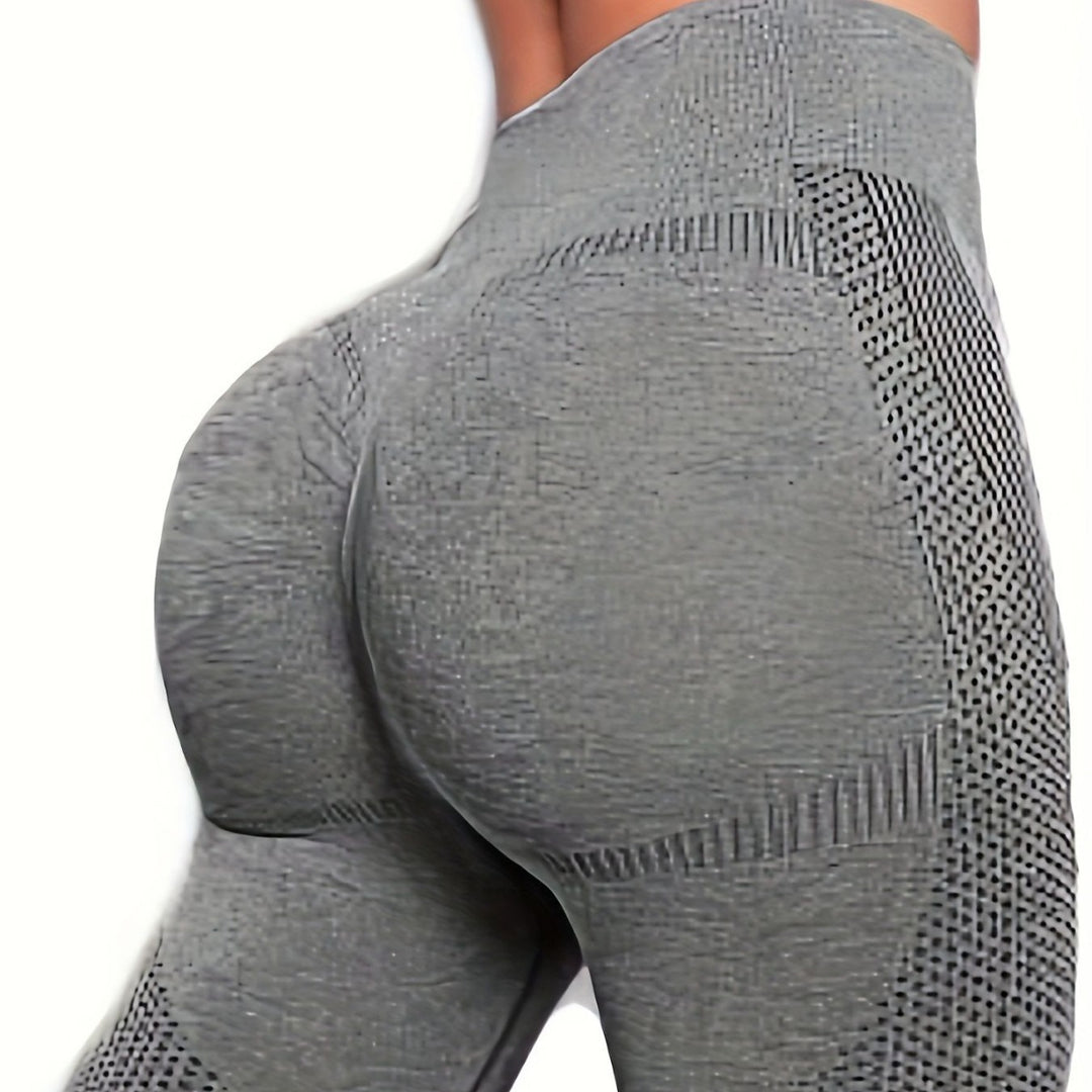 Damen Sport-Leggings mit hohem Bund und atmungsaktivem Design R&B