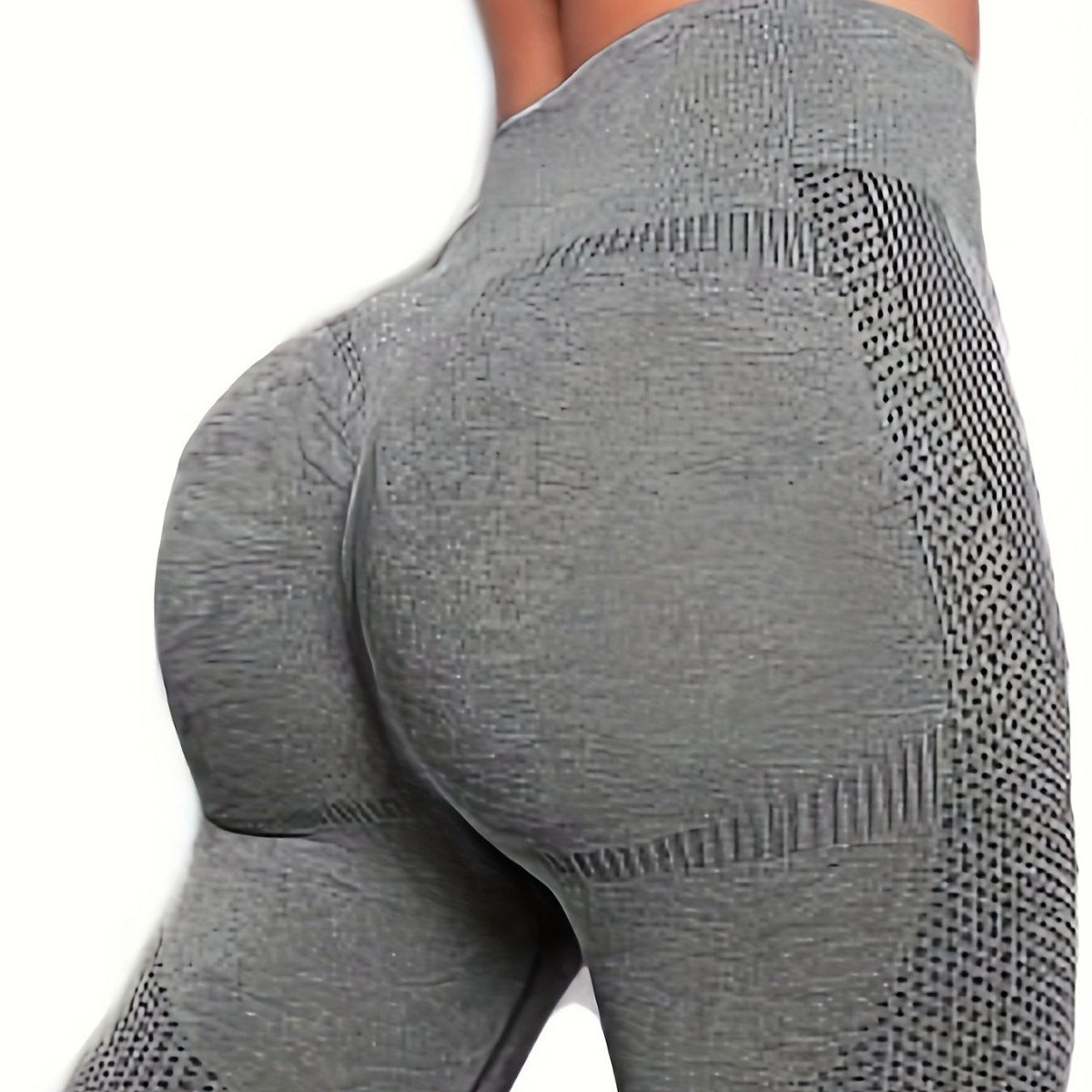 Damen Sport-Leggings mit hohem Bund und atmungsaktivem Design R&B