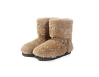Damen Gemütliche Kuschelboots mit weichem Innenfutter und modischem Riemen R&B