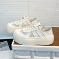 Damen Platform Sneakers mit atmungsaktiver Netzstruktur und komfortabler Sohle R&B