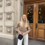 Damen Elegante Strickjacke mit durchgehendem Reißverschluss R&B