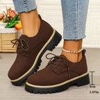 Damen Schnürschuhe mit rutschfester Profilsohle und komfortabler Polsterung R&B