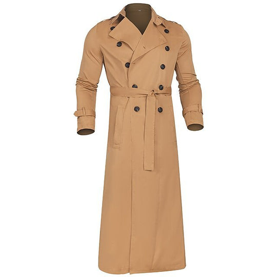 Herren eleganter Übergangsmantel mit modernem Schnitt und praktischen Taschen R&B