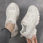 Damen Sportliche Sneakers mit atmungsaktivem Mesh-Obermaterial und stoßdämpfender Sohle