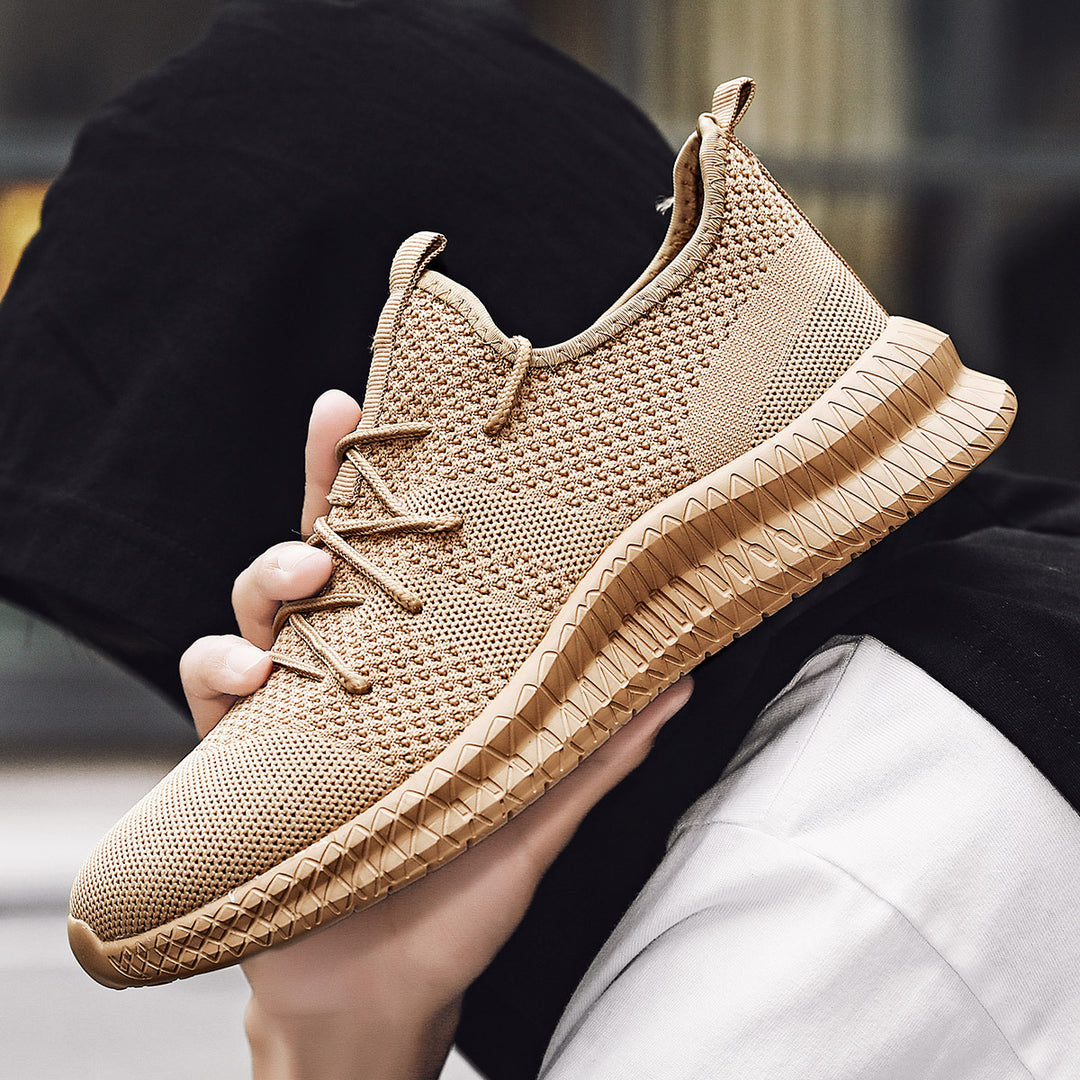Damen Atmungsaktive Laufsneaker mit flexiblem Strickdesign R&B