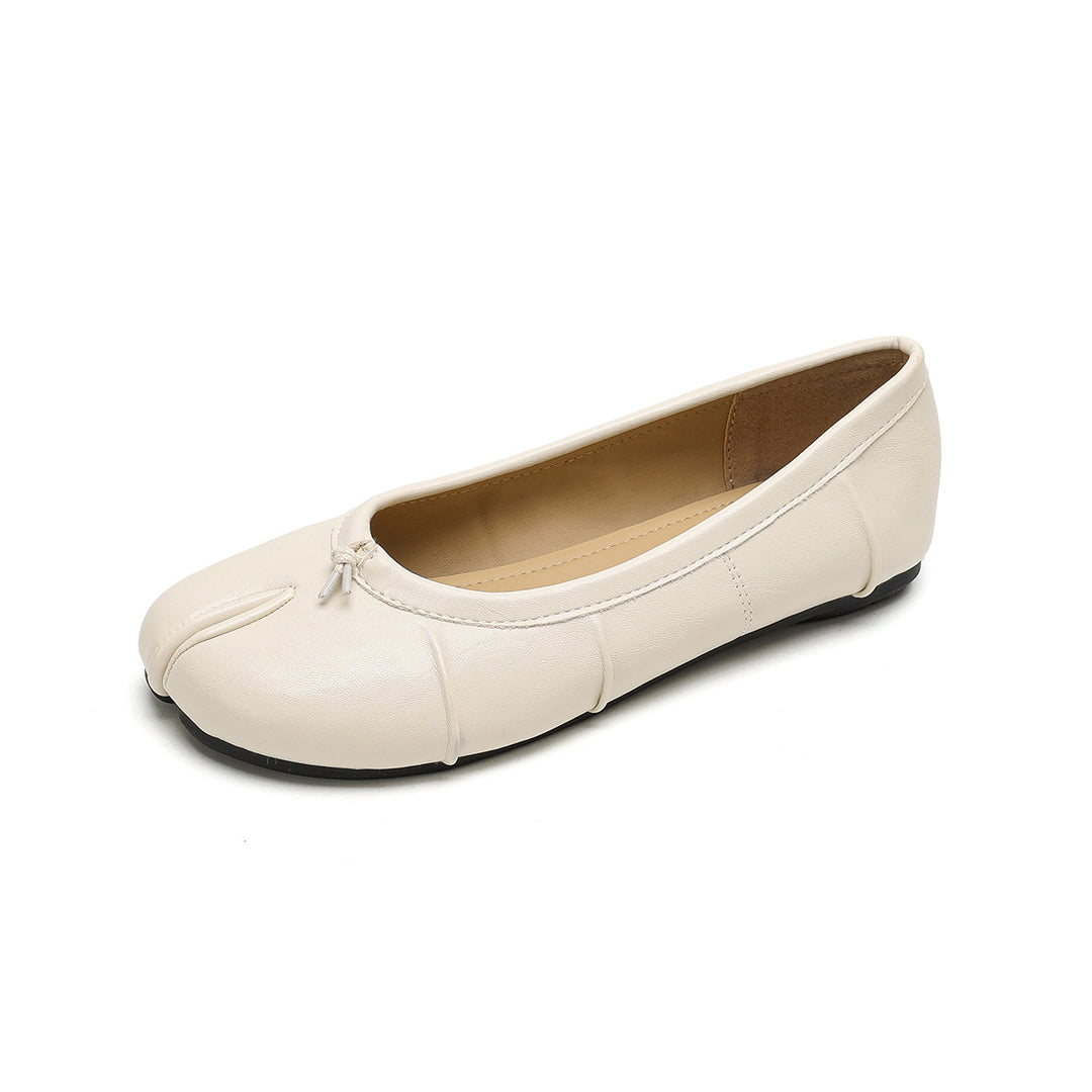 Damen Ballerinas mit komfortabler Passform und schickem Schnürdetail R&B