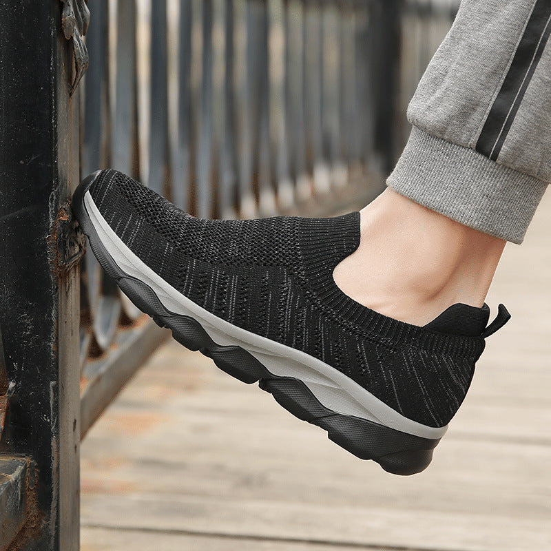 Damen Atmungsaktive Slip-On Sneakers mit flexiblem Sohlenaufbau R&B