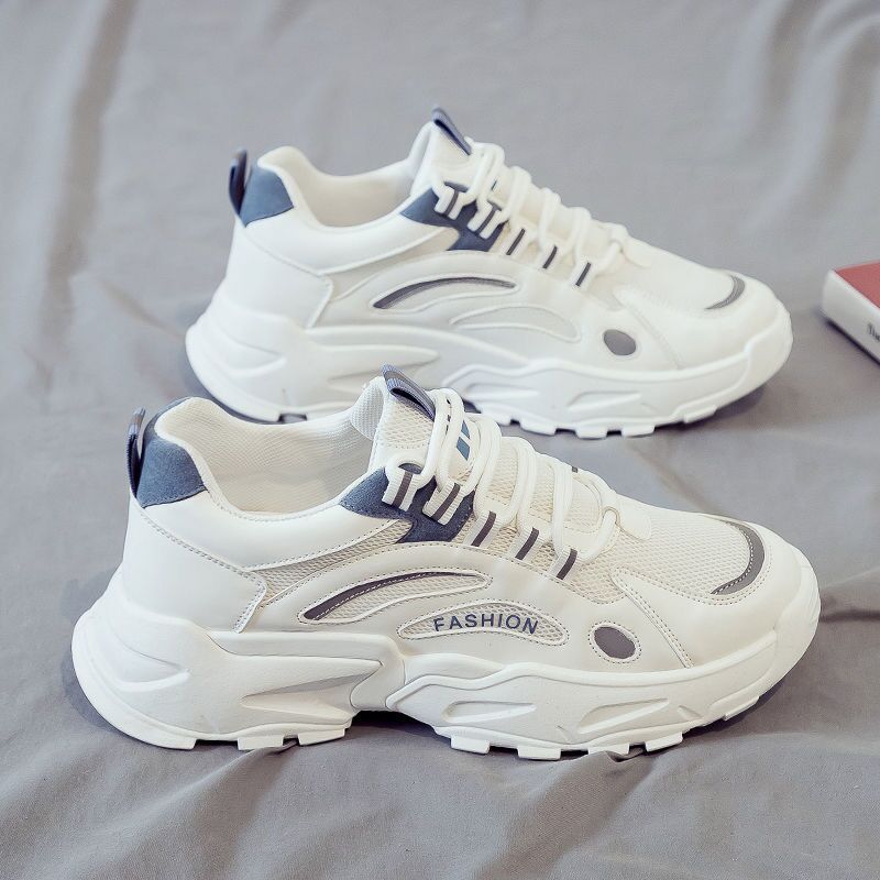 Damen Sportliche Lifestyle Sneakers mit atmungsaktiver Mesh-Oberfläche und dämpfender Sohle R&B