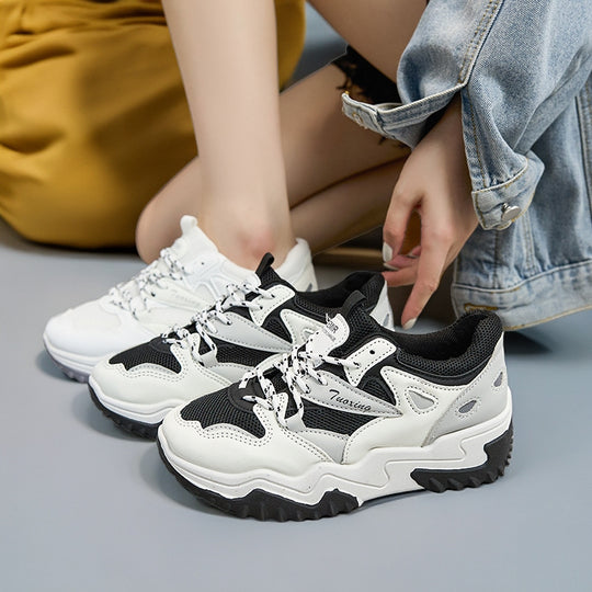Damen Lifestyle Sneakers mit atmungsaktivem Mesh und rutschfester Sohlenkonstruktion R&B